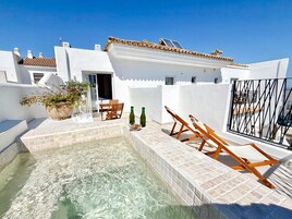 Habitación junior doble, piscina privada | Piscina privada