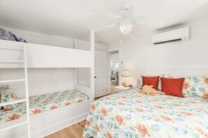 4 habitaciones, escritorio, wifi y ropa de cama 