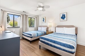 2 chambres, bureau, Wi-Fi, draps fournis
