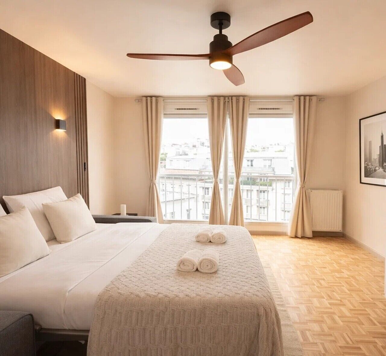 Comfort Studio, City View | Living area | 80-cm Smart TV with digital channels