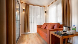 Triple Room, Pool View | Living area - Kekova Garden Village  (Demre)