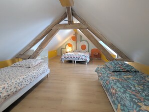 1 chambre, Wi-Fi gratuit, draps fournis