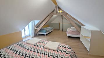 1 chambre, Wi-Fi gratuit, draps fournis