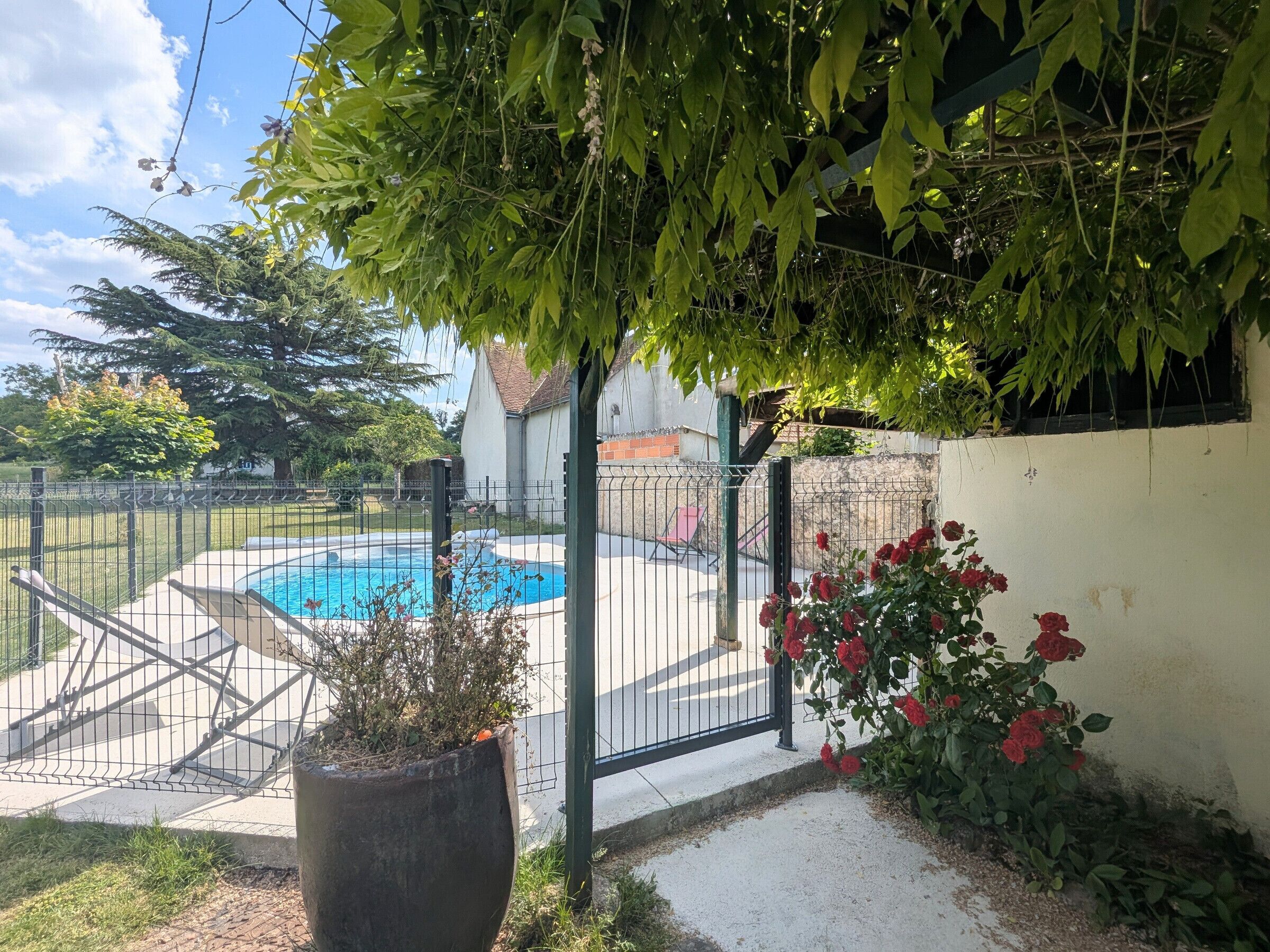 Enceinte de l’hébergement