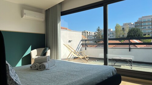 Vila Camélia - Suite Paixão with private terrace