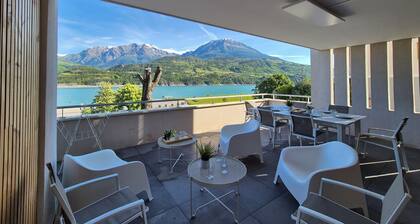 Breathtaking view & 200m beach - XXL terrace - 6-bed apartment