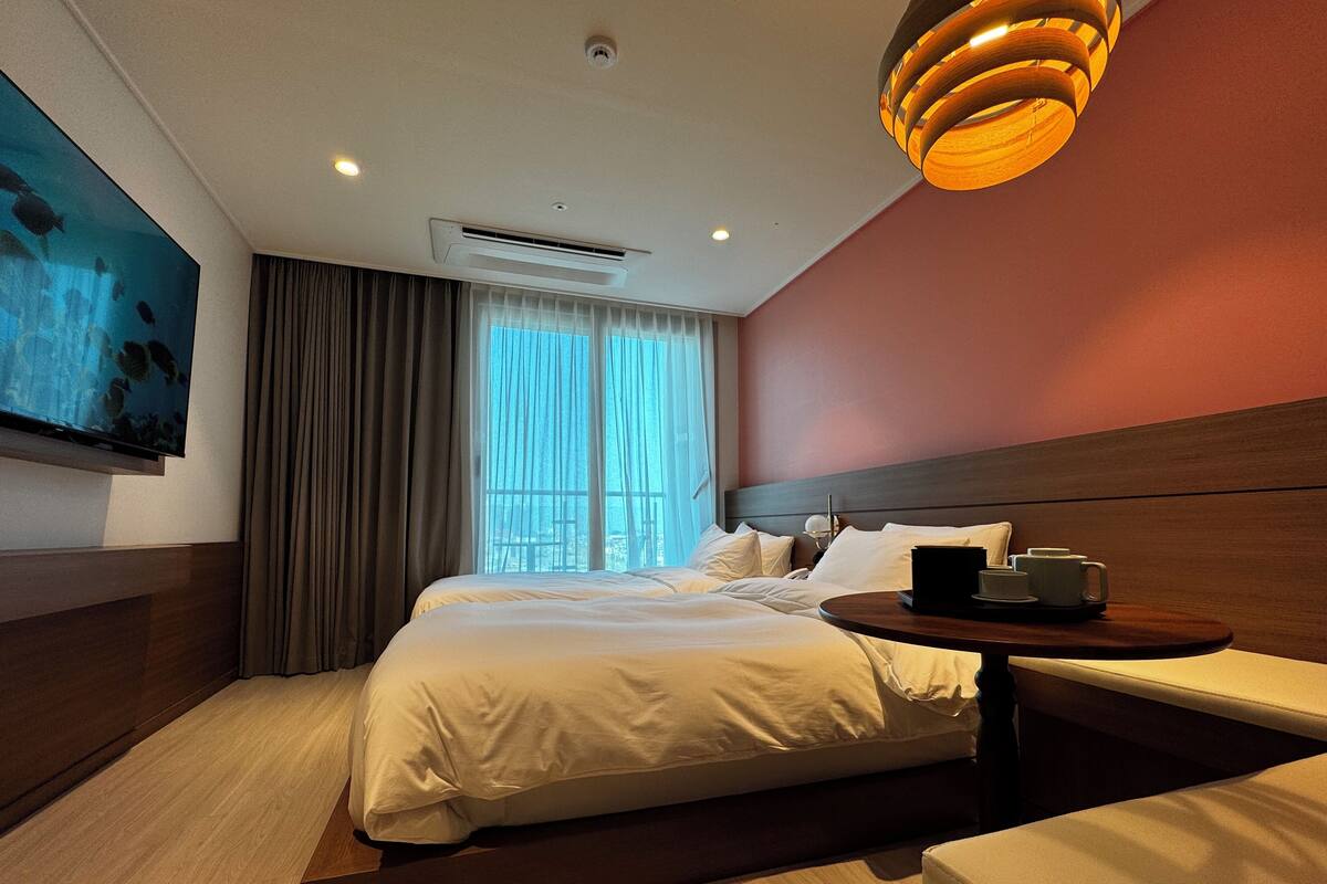 Deluxe Modern Twin Room | Gratis wi-fi