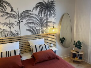 1 bedroom, iron/ironing board, free WiFi, bed sheets