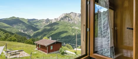 Familienchalet, Mehrere Schlafzimmer, Bergseite (Casa Clelia) | Ausblick vom Zimmer