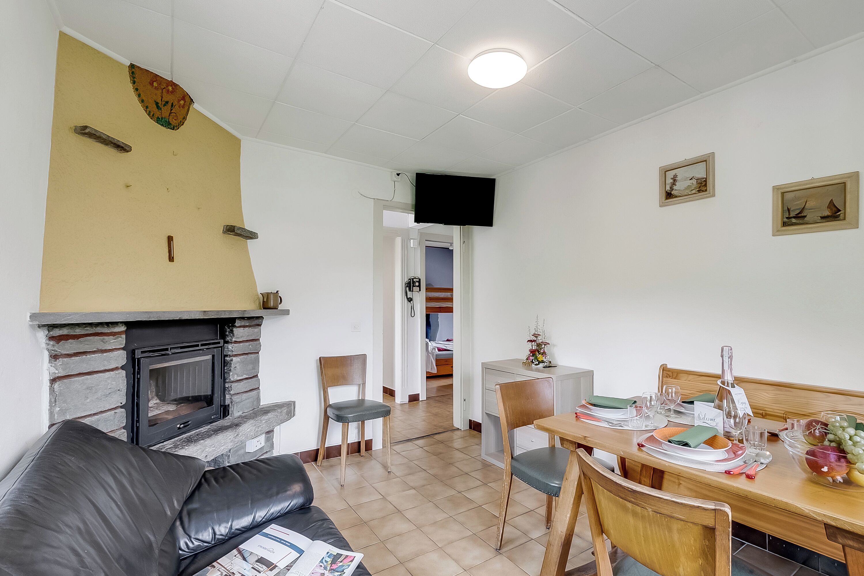 Familienchalet, Mehrere Schlafzimmer, Bergseite (Casa Clelia) | Speisen