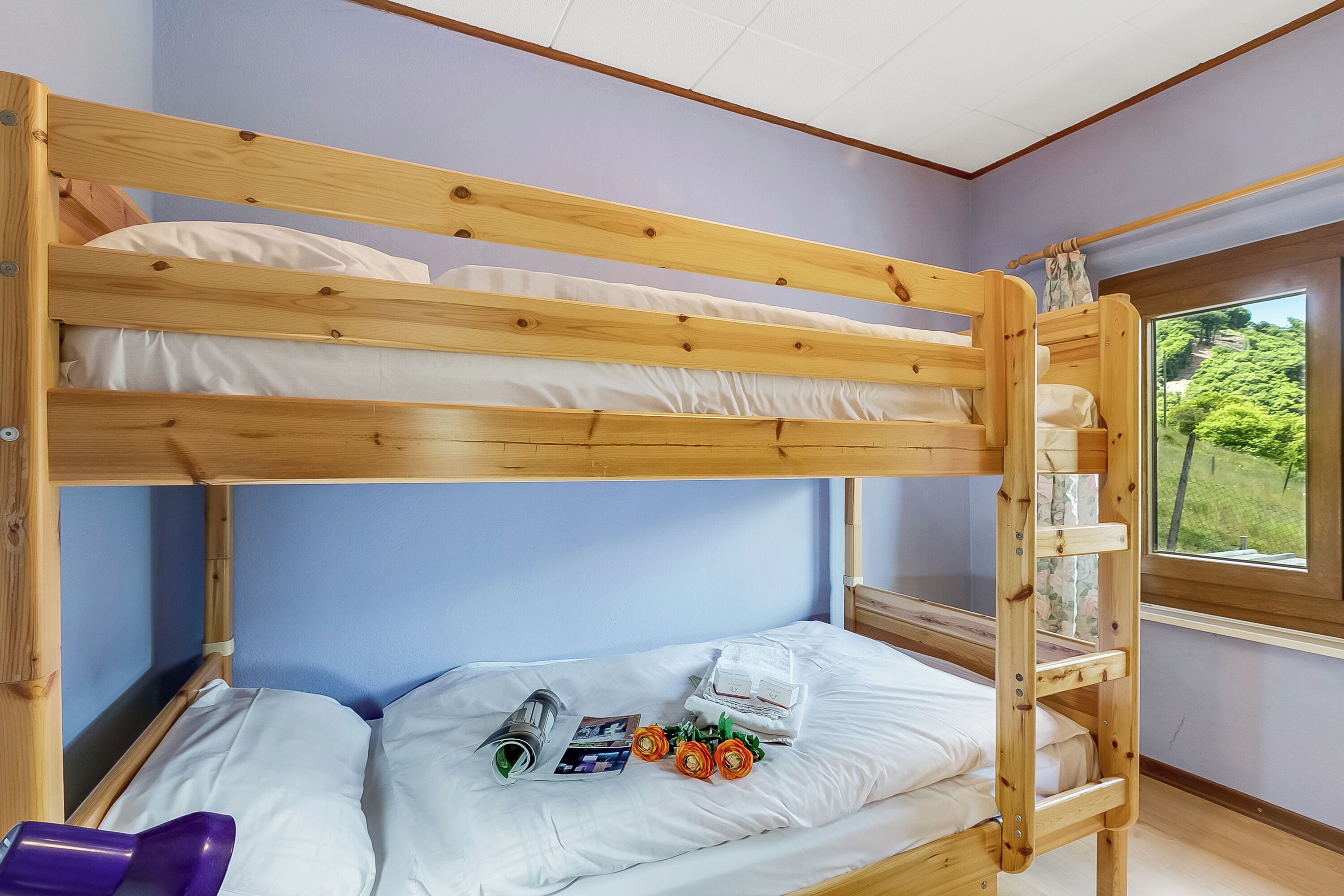ชาเลท์สำหรับครอบครัว, หลายห้องนอน, ติดภูเขา (Casa Clelia) | 2 ห้องนอน, ผ้าปูที่นอน