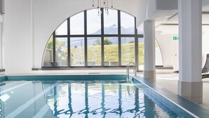 Pool - Beautiful apartment for 5 people with pool, WIFI, TV, balcony and panoramic view (Falera)