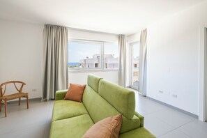 Deluxe Apartment, Sea View | Living area - White Coast Relax & Stay (Polignano a Mare)