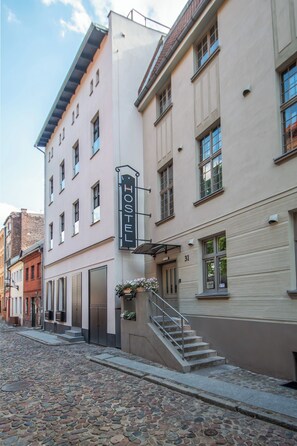 Fassade der Unterkunft