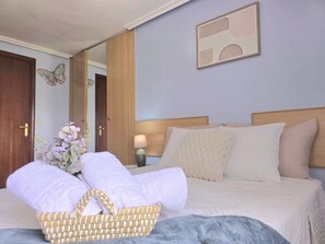 3 habitaciones, tabla de planchar con plancha y wifi gratis 