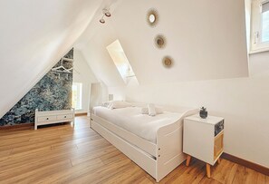 2 chambres, lit parapluie, Wi-Fi