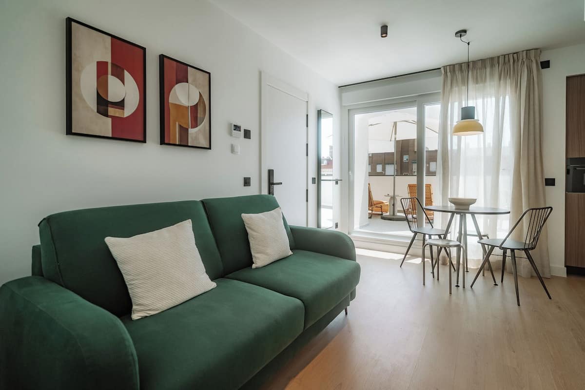 Apartamento, 1 quarto | 2 quartos, espaço de trabalho para notebook, berços grátis