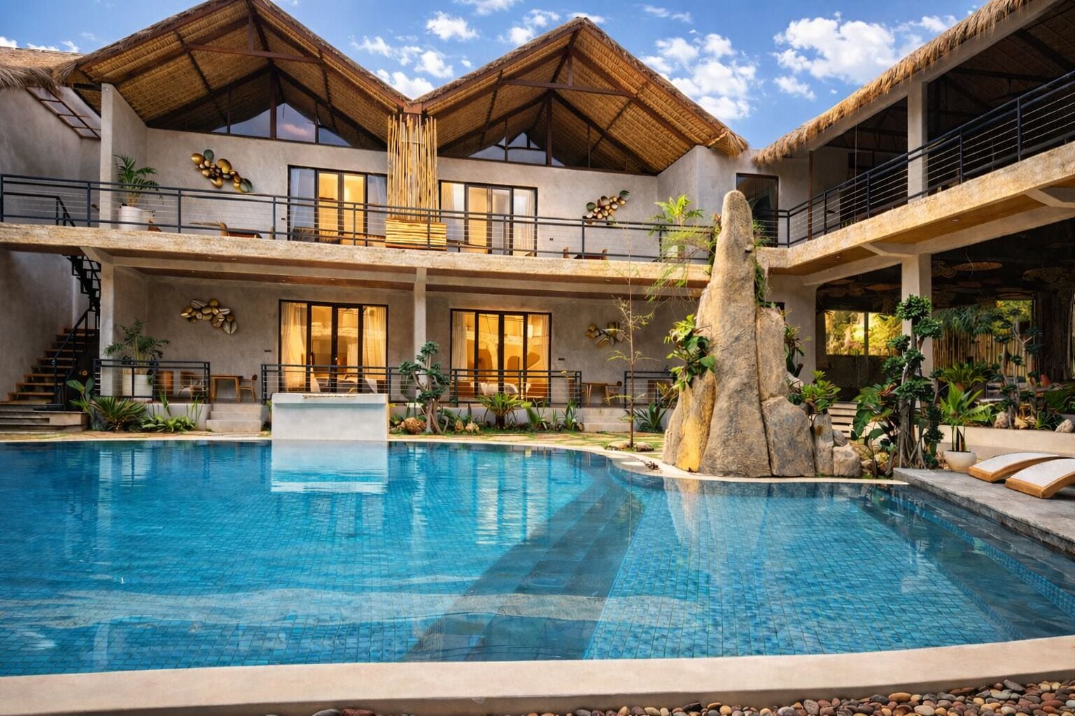 Outdoor pool