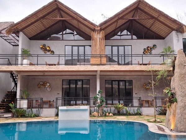 Pemandangan dari properti