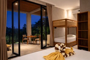 Family Double Room, Golf View | Premium bedding, minibar, in-room safe, free WiFi - Bella Vida Resort, Uluwatu (Pecatu)