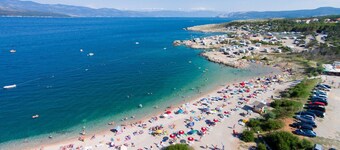 Apartment Dunato I - 320 m from the sea, ground floor, terrace, BBQ, washing machine