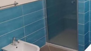 A bathroom with a glass-enclosed shower, a bidet, and a toilet. - Tenuta Nonna Peppa Luxury apartment (Centola)