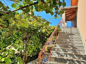 Property grounds - Apartment Nevenka - sea view, 70 m from sea, terrace, balcony, town center, washing machine (Cizici)
