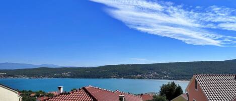 Blick von der Unterkunft