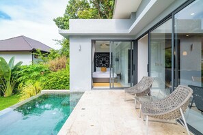 Pool - Tropical 2BR villa in Bo Phut with private pool, garden, and full kitchen—perfect island escape. (Amphoe Ko Samui)