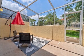 Terrace/patio - Cozy Vacation Retreat in Fiesta Key Community (Kissimmee)