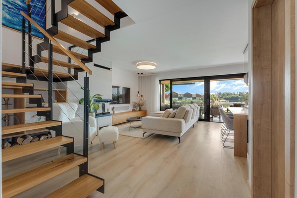 Smart-tv en een open haard