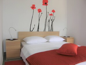 1 soverom, wi-fi og sengetøy