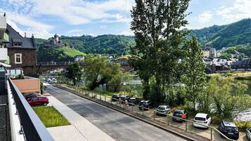 Blick von der Unterkunft