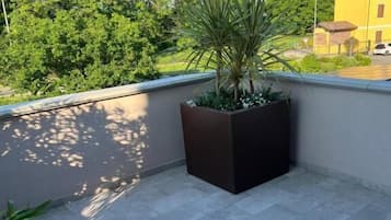 Habitación doble Deluxe, balcón | Balcón