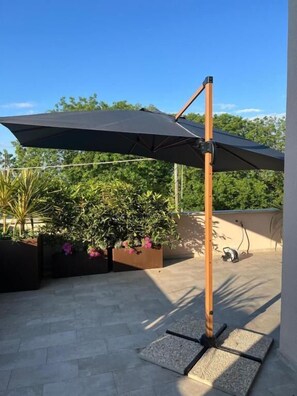 Deluxe tweepersoonskamer, balkon | Balkon