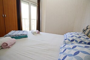 2 quartos, Wi-Fi, roupa de cama