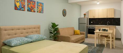 スマートテレビ、書庫、ステレオ