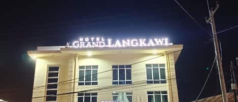 Majoituspaikan julkisivu