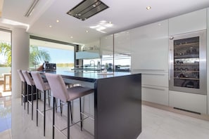 Microwave, oven, dishwasher, electric kettle