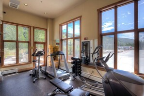 Fitness facility - Garden-Level Gem: 2-Min Walk to Gondola, Pool & Hot Tub Access! (Keystone)