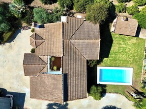 Maison, 3 chambres, piscine privée, vue jardin | Piscine | Piscine extérieure