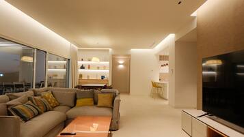 Villa, Ocean View | Living area