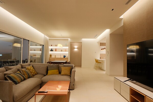 Villa, Ocean View | Living area