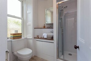 Towels, soap, toilet paper