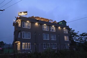 Voorkant van accommodatie