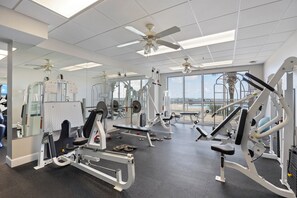 Fitness facility - What A View! Marina, Intracoastal, Gulf Islands National Seashore & The Gulf (Pensacola)