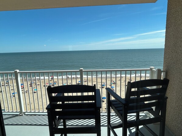 Property grounds - OCEAN FRONT CONDO.  ENJOY YOUR MORNING COFFEE SITTING ON YOUR PRIVATE BALCONY WATCHING THE SUNRISE. (Rehoboth Beach)