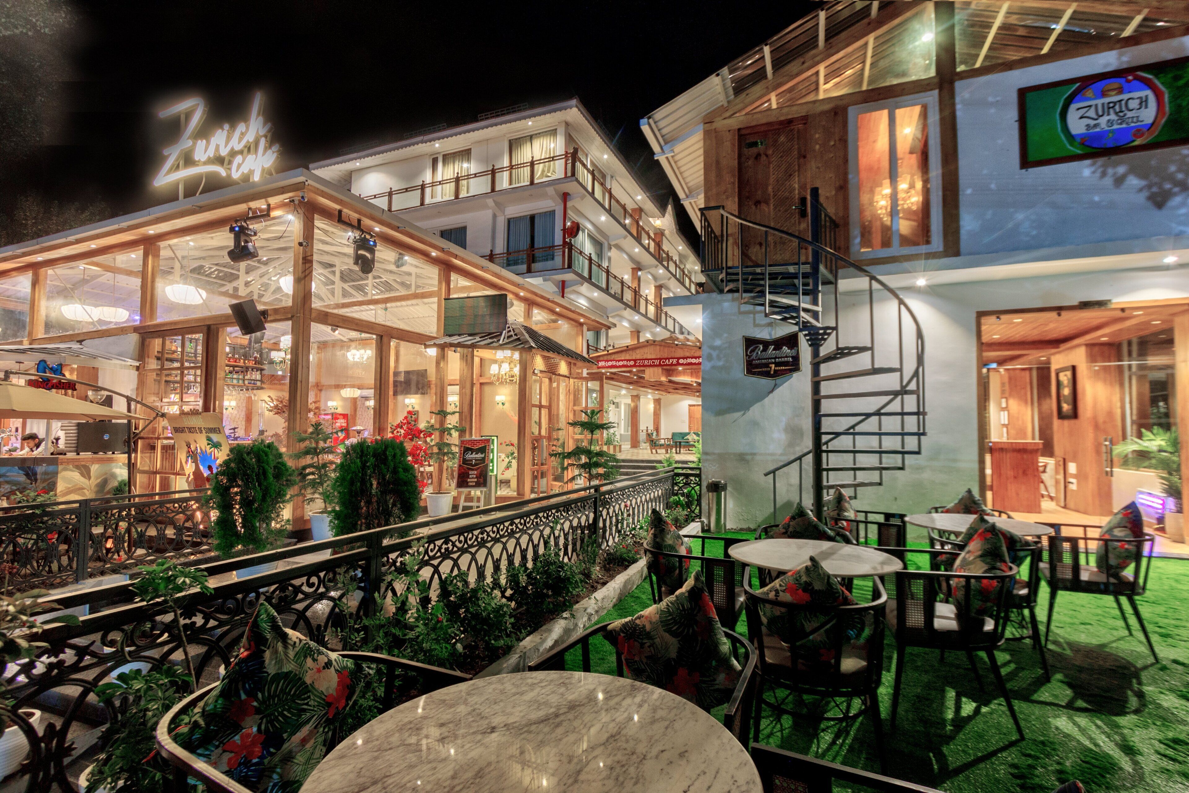 Fassade der Unterkunft