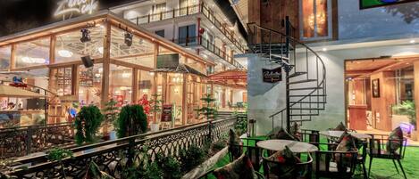 Fassade der Unterkunft