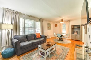 House (3 Bedrooms) | Front of property - 4 Mi to Nascar Hall of Fame: Charlotte Gem w/ Yard (Charlotte)